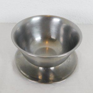 Selandia Denmark 18 8 Stainless Steel Serving Bowl Attached Underplate MCM